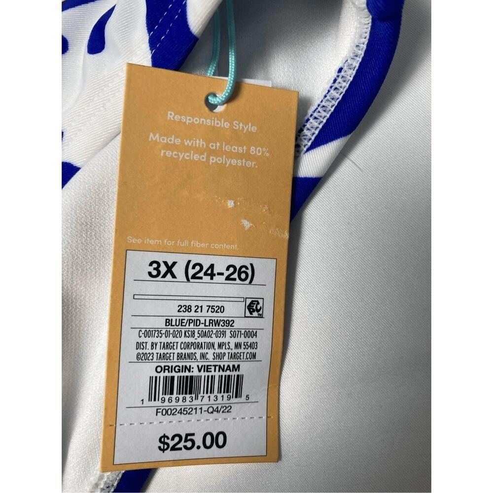 Kona Sol Underwire Bikini Top and Bottom Blue Size 3X and D/DD - Picture 5 of 7